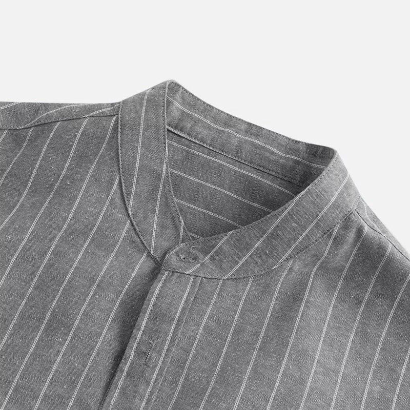 Striped Linen Shirt - Image 3
