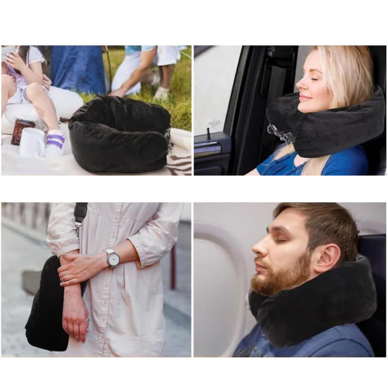 Stuffable Clothing Travel Neck Pillowcase - Image 7