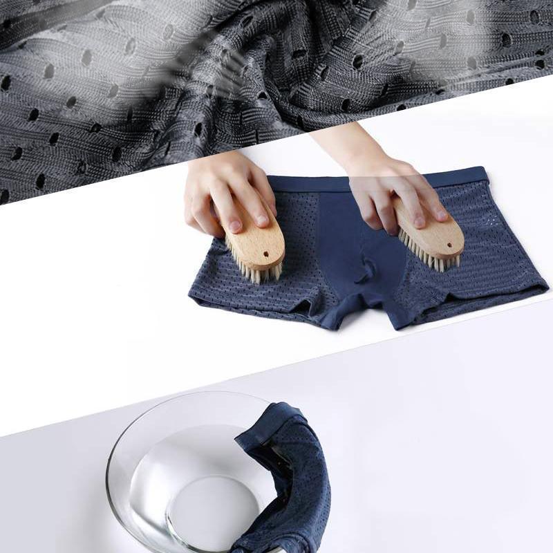 Breathable Ice Silk Underwears, Honeycomb Ventilation Design - Image 6