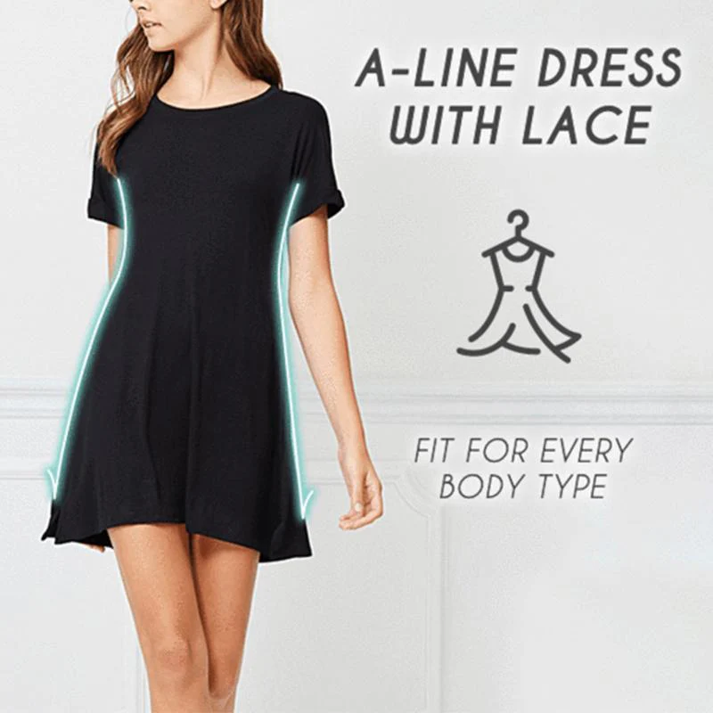 Summer Travel Short Sleeve Dress - Image 3