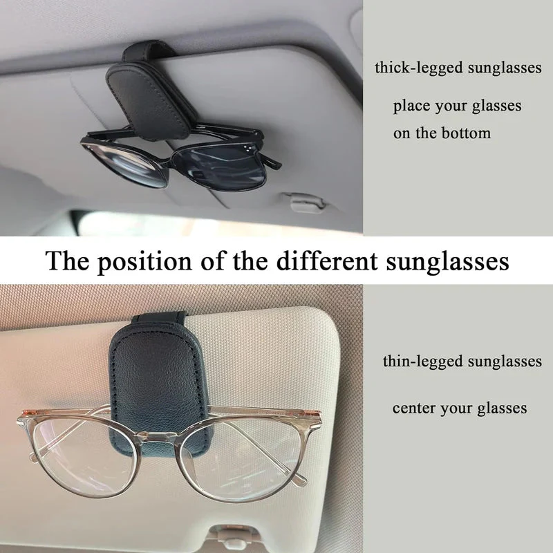Sunglasses Holders for Car Sun Visor - Image 3