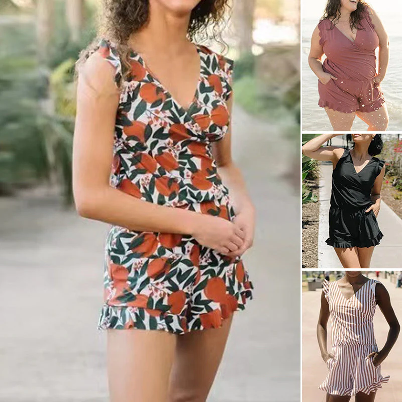 Swim Romper Built-in Bra - Image 14