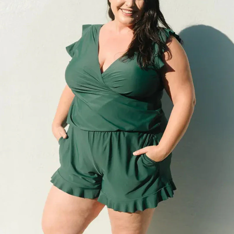 Swim Romper Built-in Bra - Image 3