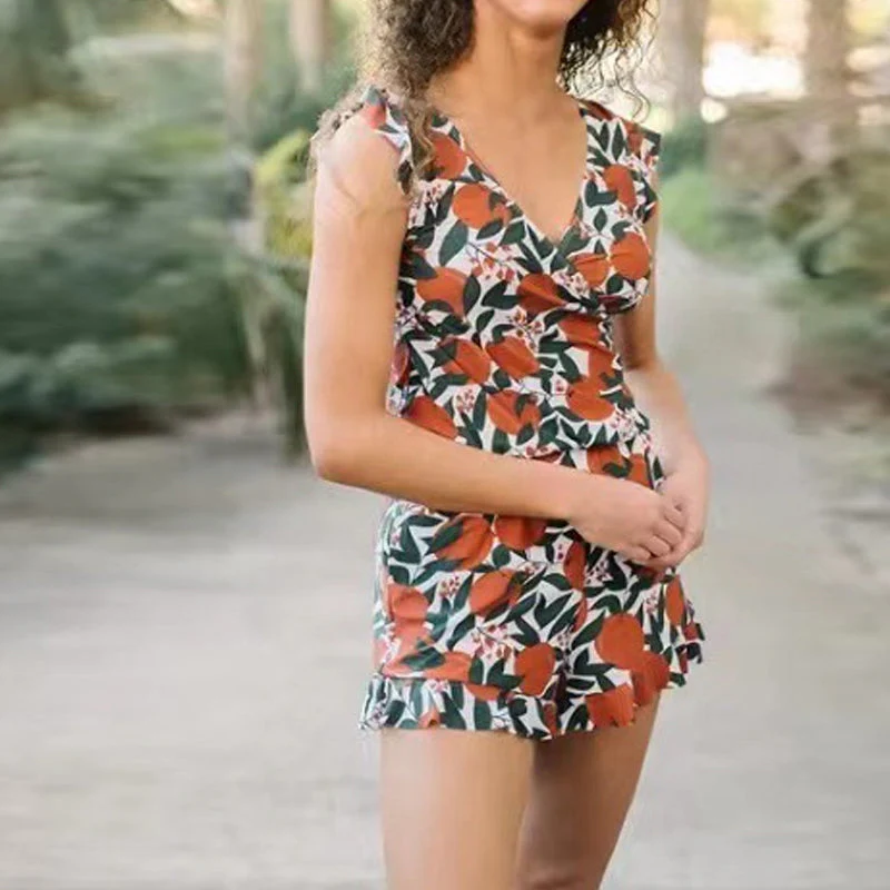 Swim Romper Built-in Bra - Image 6