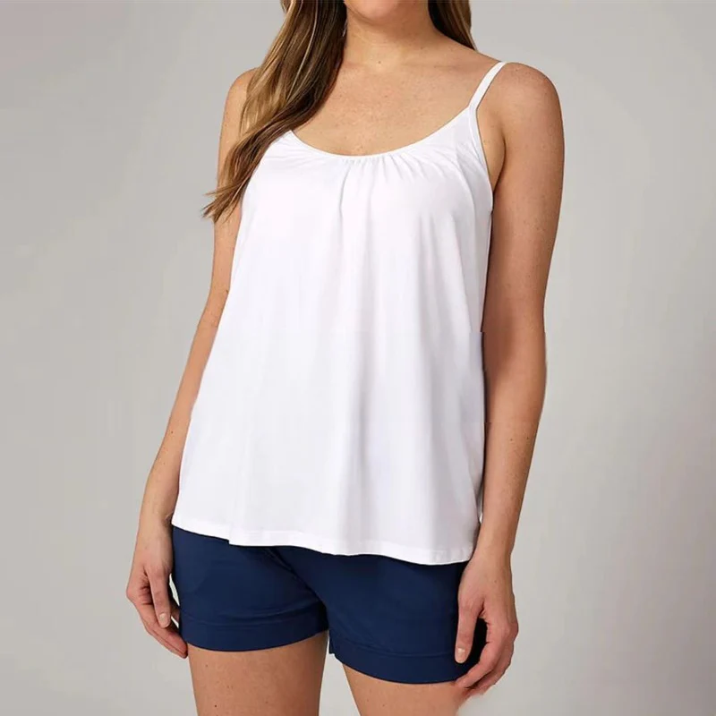 Tank Top With Built-In Bra - Image 10