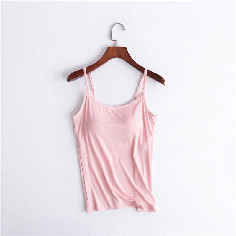Tank Top With Built-In Bra - Image 12