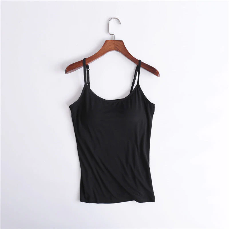 Tank Top With Built-In Bra - Image 14