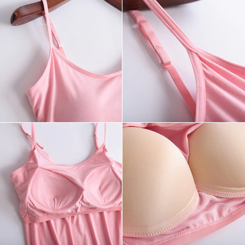 Tank Top With Built-In Bra - Image 6