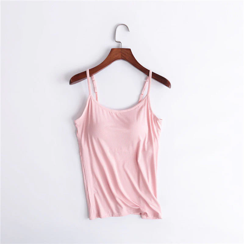 Tank Top With Built-In Bra - Image 16