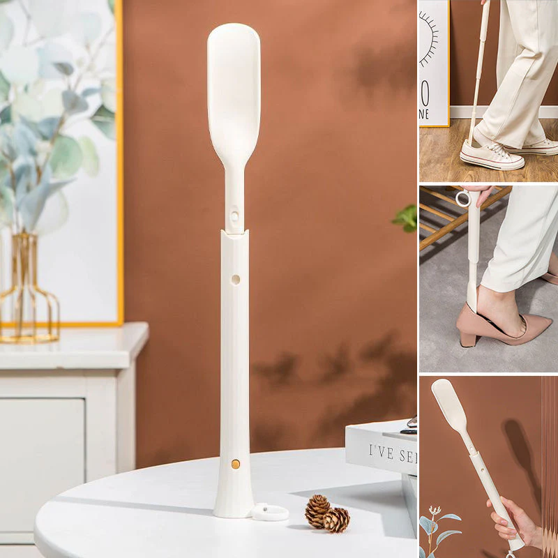 Telescopic Adjustable Length Shoe Horn - Image 2