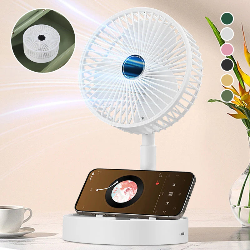 Telescopic Folding Fan - Image 2