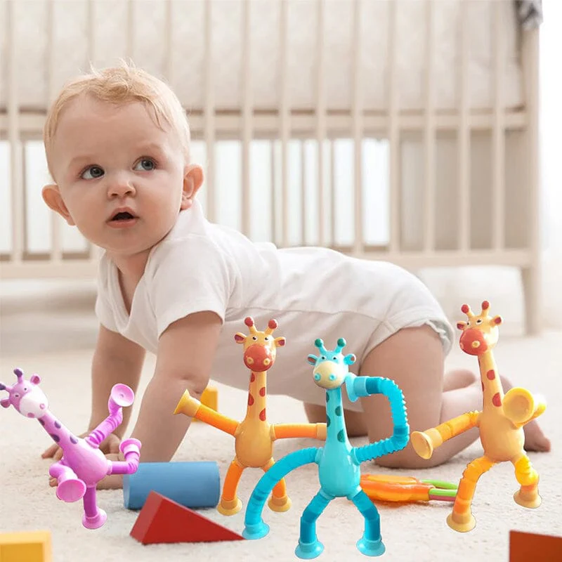 Telescopic suction cup giraffe toy - Image 3