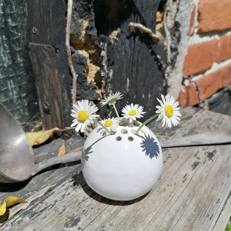 The Best Containers for Flowers Kids Picked for Mom - Handmade Vase Flower Stone Table Decor - Image 3