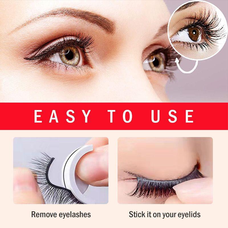 Thermal Self-Adhesive Tape False Eyelashes - Image 4