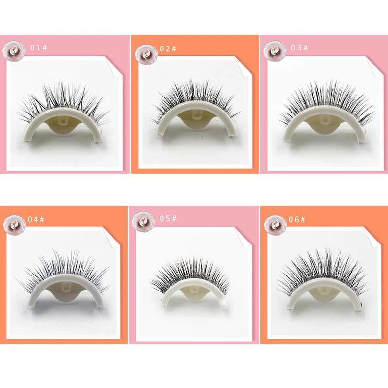 Thermal Self-Adhesive Tape False Eyelashes - Image 9