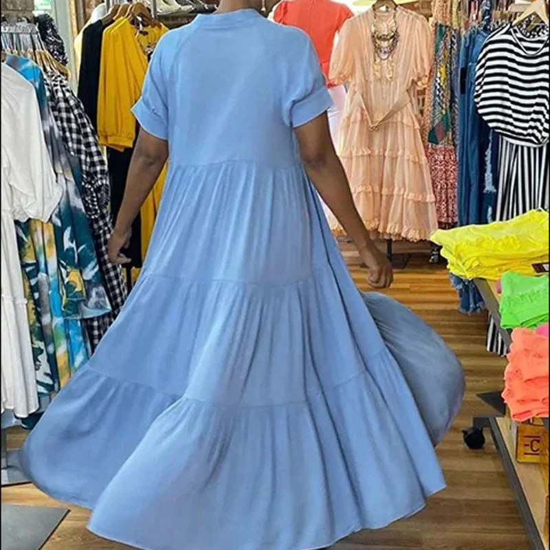 Tiered Midi Dress - Image 5
