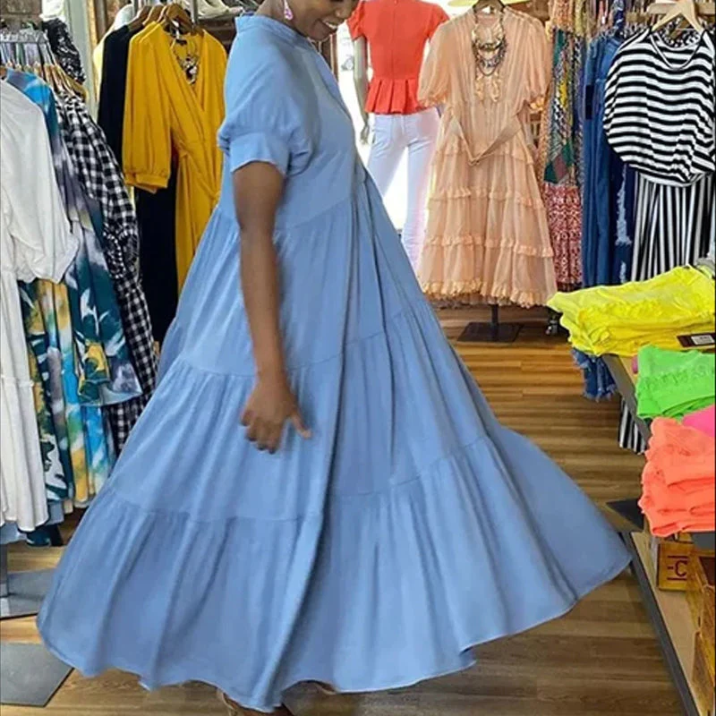 Tiered Midi Dress - Image 7
