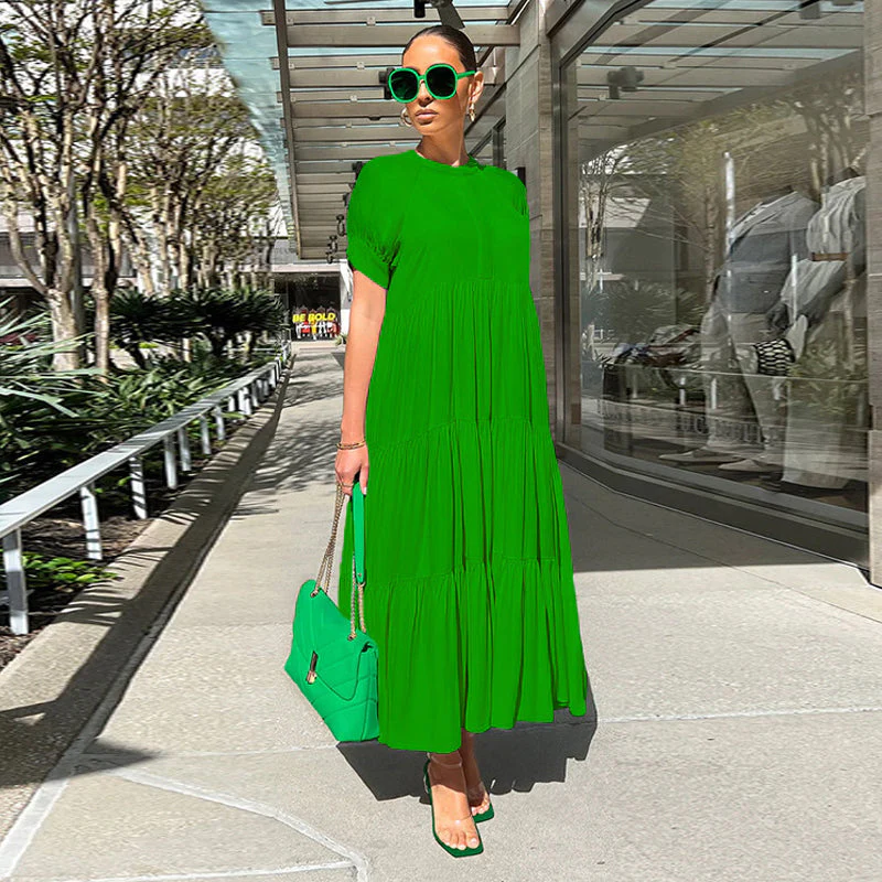 Tiered Midi Dress - Image 9