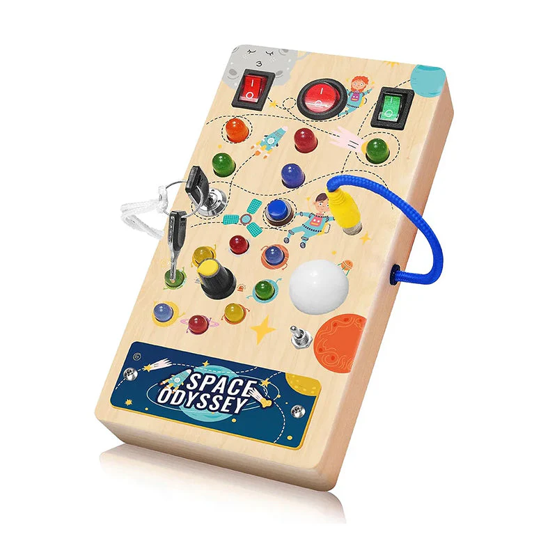 TODDLER BUSY BOARD - Image 11