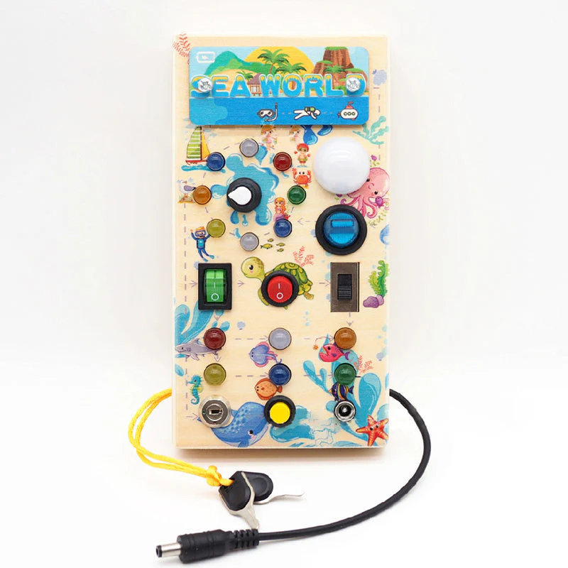 TODDLER BUSY BOARD - Image 12
