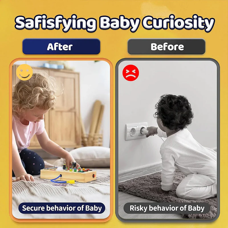 TODDLER BUSY BOARD - Image 2
