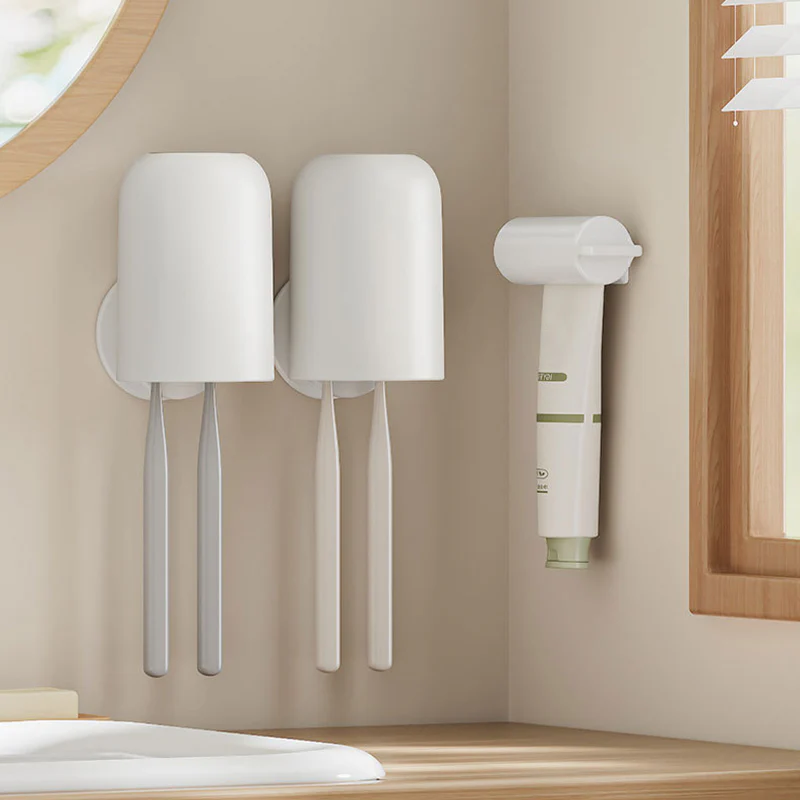 Toothbrush Holder Wall Mounted With Cover - Image 20