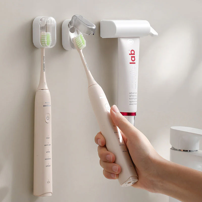 Toothbrush Holder Wall Mounted With Cover - Image 8