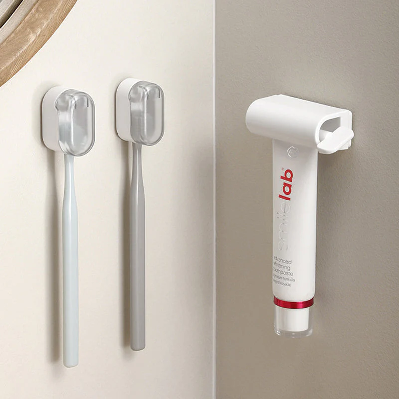 Toothbrush Holder Wall Mounted With Cover - Image 9