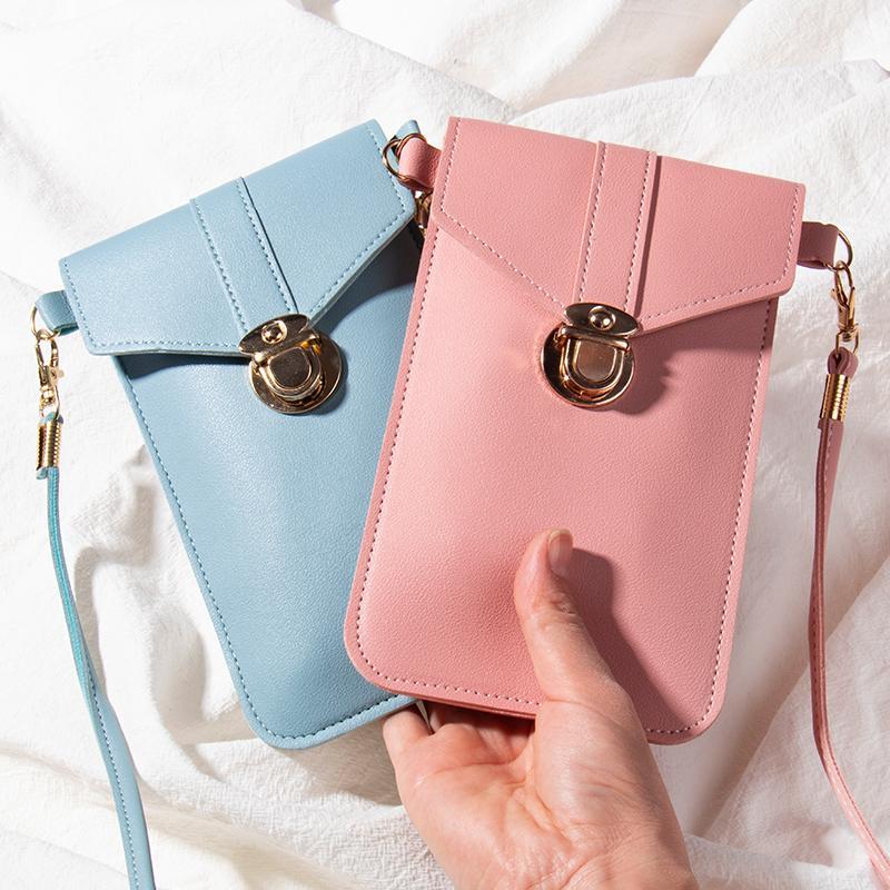 Touchable PU Leather Change Bag - Image 12