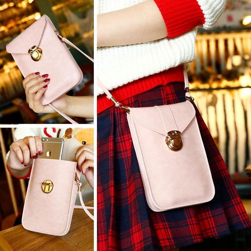 Touchable PU Leather Change Bag - Image 5