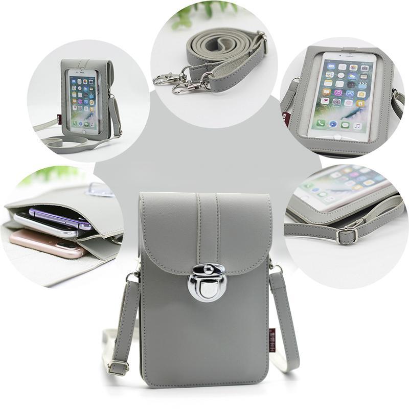 Touchable PU Leather Change Bag - Image 11