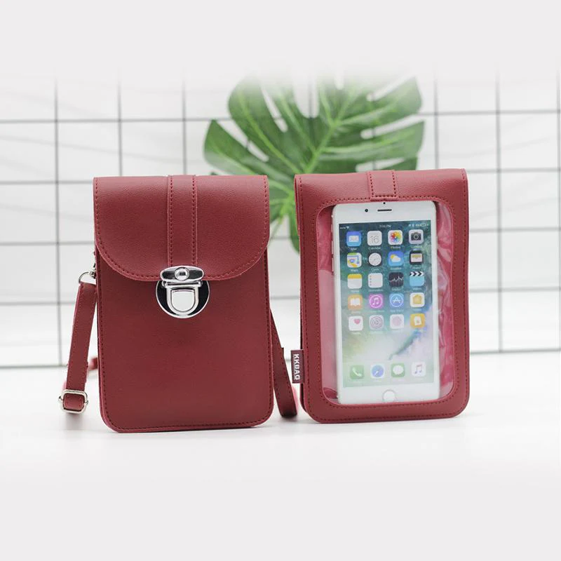 Touchable PU Leather Change Bag - Image 14