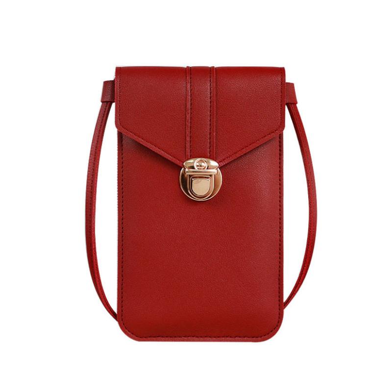 Touchable PU Leather Change Bag - Image 8