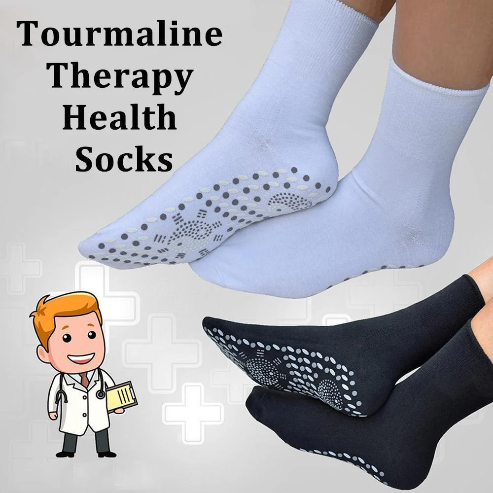Tourmaline Therapy Health Socks - Image 2