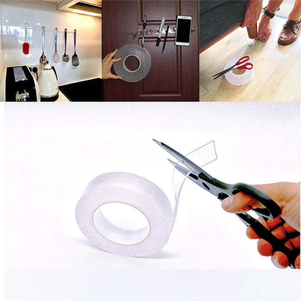 Traceless, Washable & Adhesive Tape - Image 7