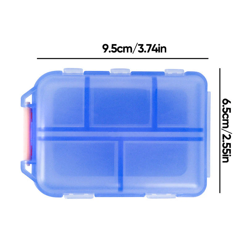 Travel Pill Organizer Box (161 Labels for Customization) - Image 16