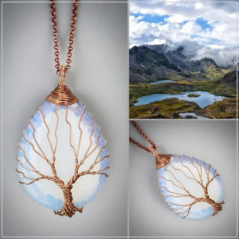 Tree of Life Opal Necklace - Image 5