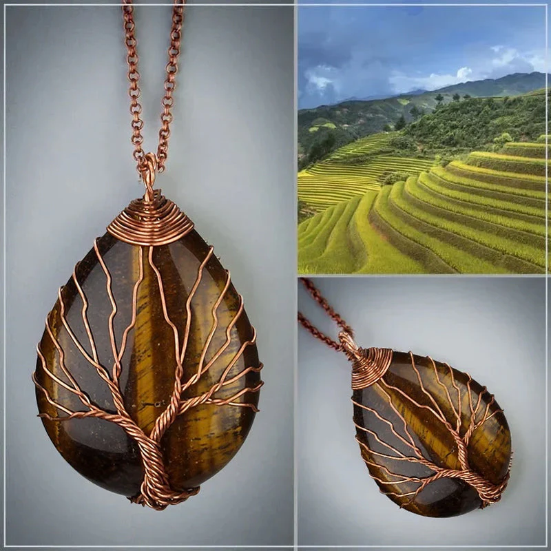 Tree of Life Opal Necklace - Image 6