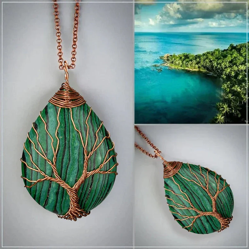 Tree of Life Opal Necklace - Image 8