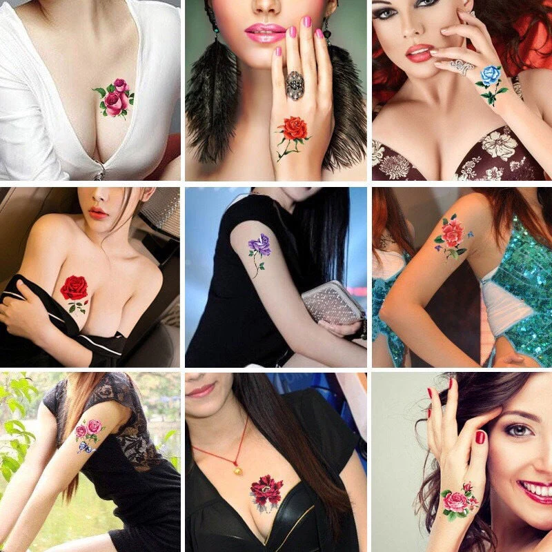 Trendy 3D Tattoo Stickers - Image 5