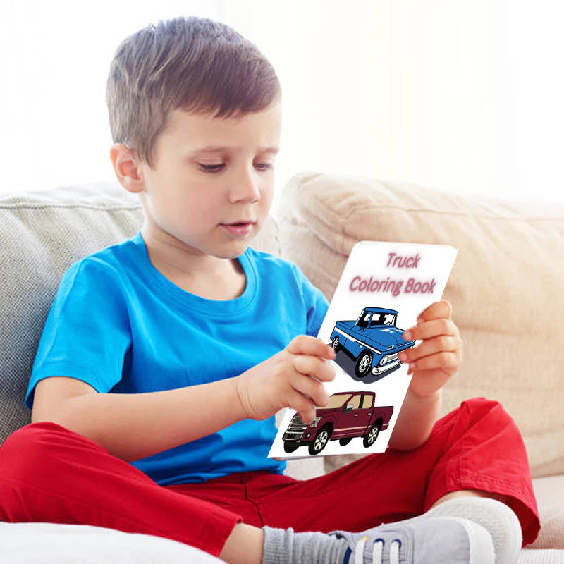 Trucks Coloring Book - Image 8