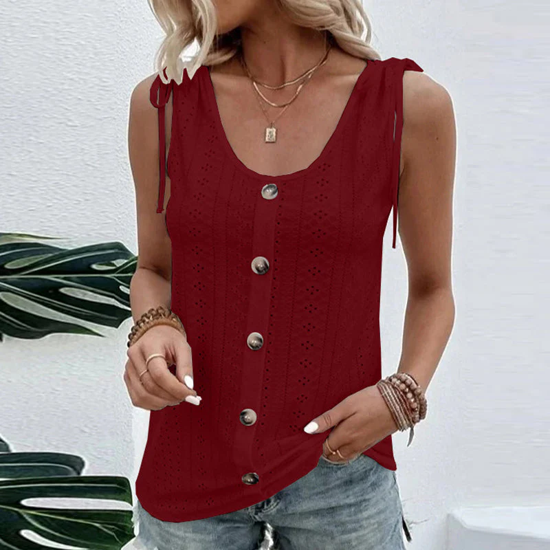 U-neck Vest T-shirt - Image 12