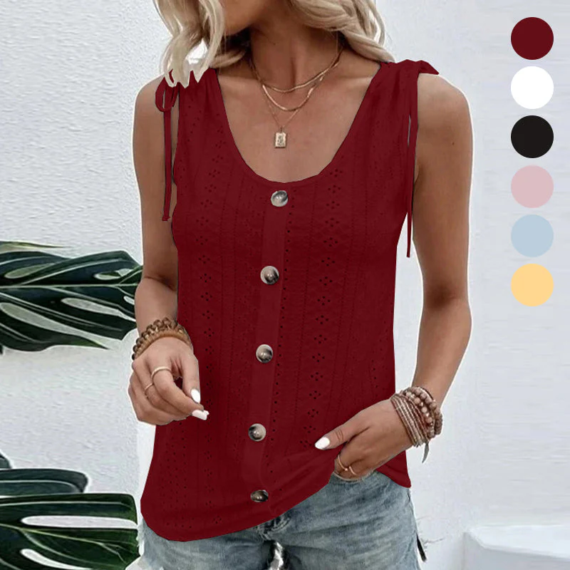 U-neck Vest T-shirt - Image 2