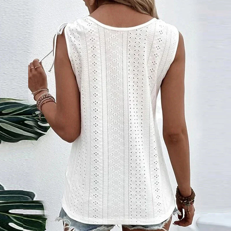 U-neck Vest T-shirt - Image 4