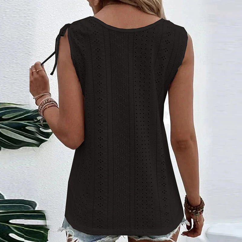 U-neck Vest T-shirt - Image 5