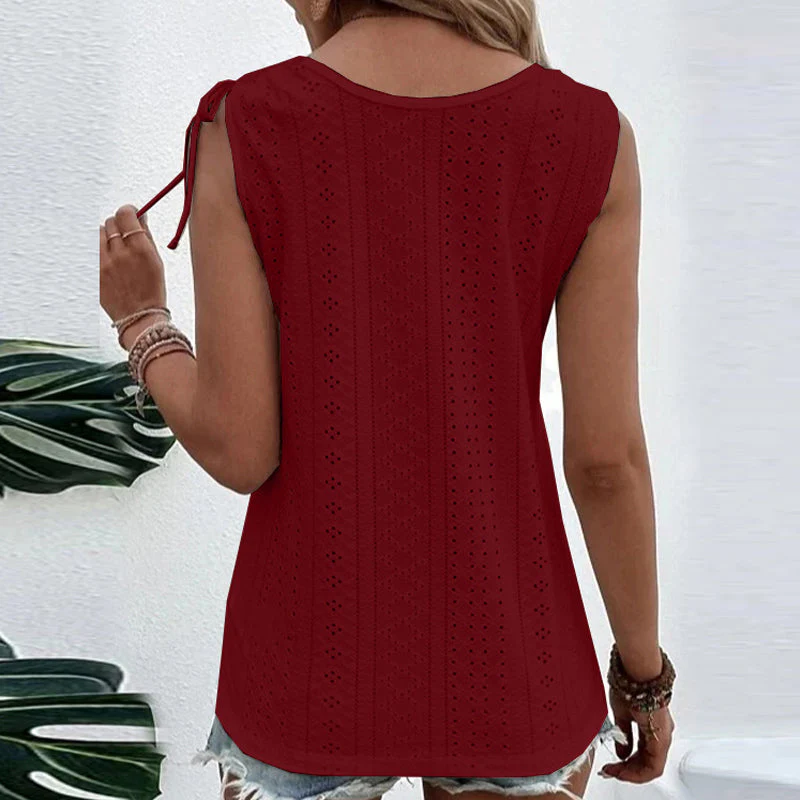 U-neck Vest T-shirt - Image 6