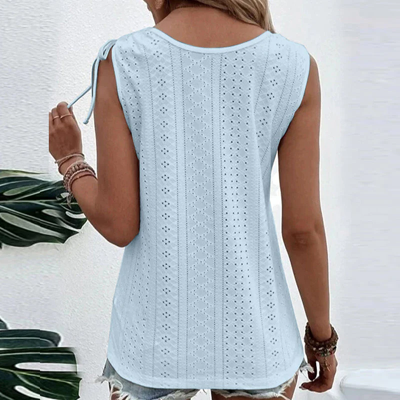 U-neck Vest T-shirt - Image 7