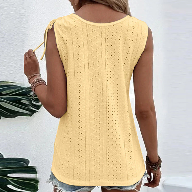 U-neck Vest T-shirt - Image 9
