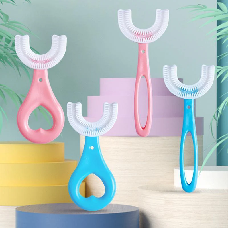 U Shape Toothbrush for Children - Image 2
