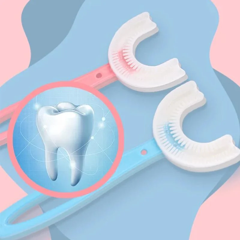 U Shape Toothbrush for Children - Image 5